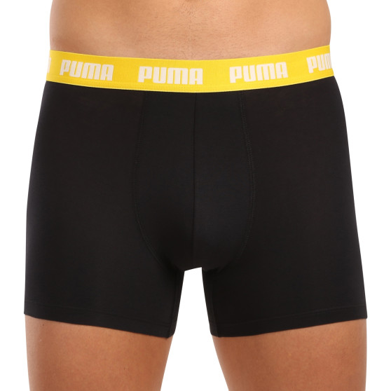 3PACK pánské boxerky Puma černé (701226820 009)