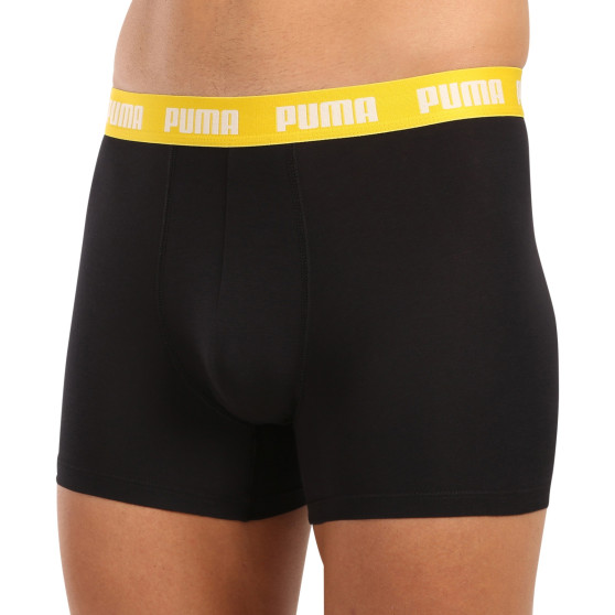 3PACK pánské boxerky Puma černé (701226820 009)