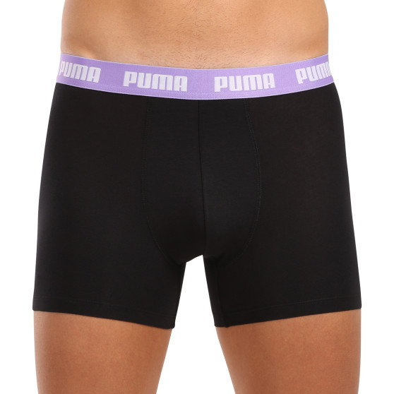 3PACK pánské boxerky Puma černé (701226820 009)