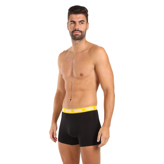 3PACK pánské boxerky Puma černé (701226820 009)