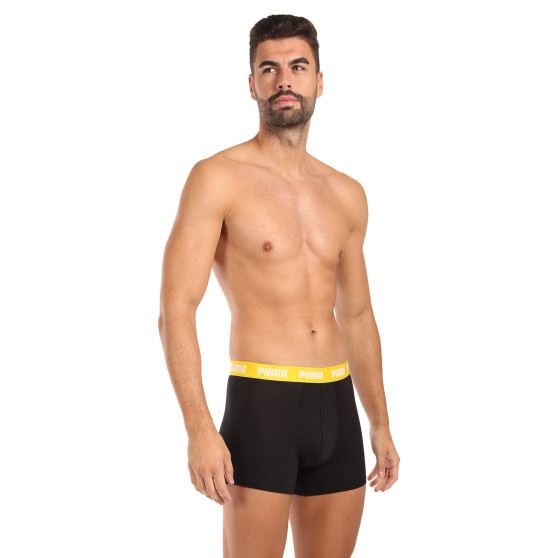 3PACK pánské boxerky Puma černé (701226820 009)