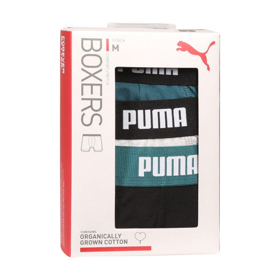 3PACK pánské boxerky Puma vícebarevné (701226820 010)