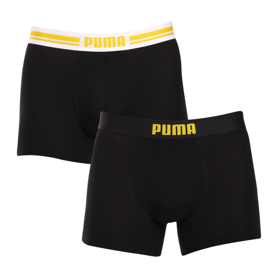 2PACK pánské boxerky Puma černé (701226763 010)