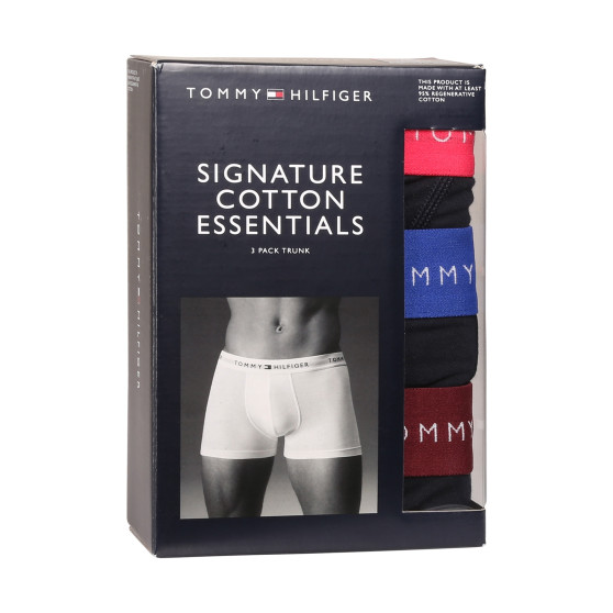 3PACK pánské boxerky Tommy Hilfiger tmavě modré (UM0UM02763 0VU)