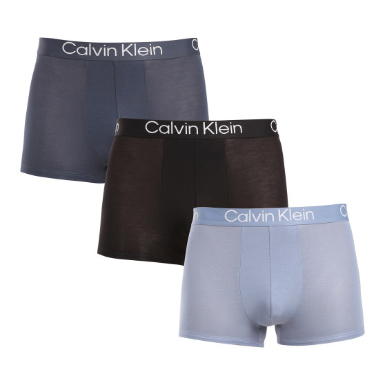 3PACK pánské boxerky Calvin Klein vícebarevné (NB3187A-PU5)