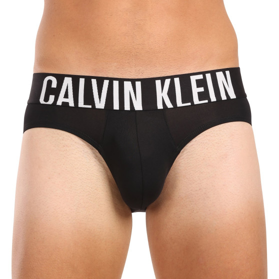 3PACK pánské slipy Calvin Klein černé (NB3610A-Q1S)