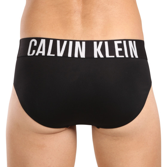 3PACK pánské slipy Calvin Klein černé (NB3610A-Q1S)