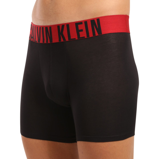 3PACK pánské boxerky Calvin Klein černé (NB3609A-Q5W)