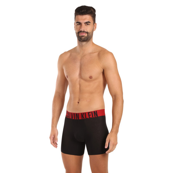 3PACK pánské boxerky Calvin Klein černé (NB3609A-Q5W)