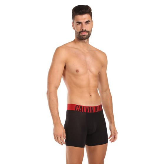 3PACK pánské boxerky Calvin Klein černé (NB3609A-Q5W)