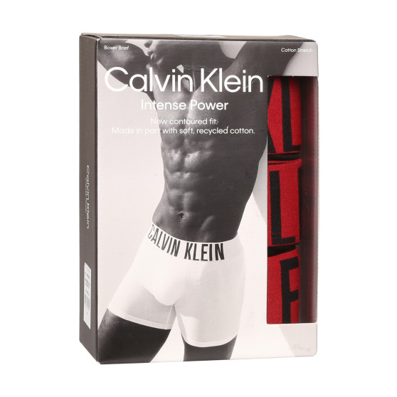 3PACK pánské boxerky Calvin Klein černé (NB3609A-Q5W)