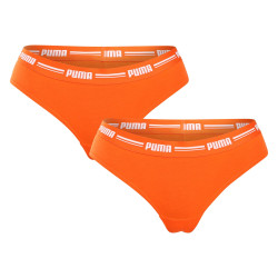 2PACK dámské kalhotky brazilky Puma oranžové (603043001 023)