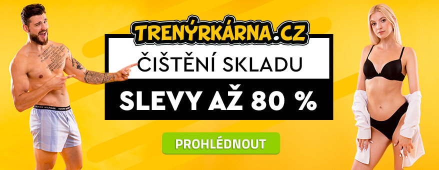 Čištění skladu - slevy až 80 % 